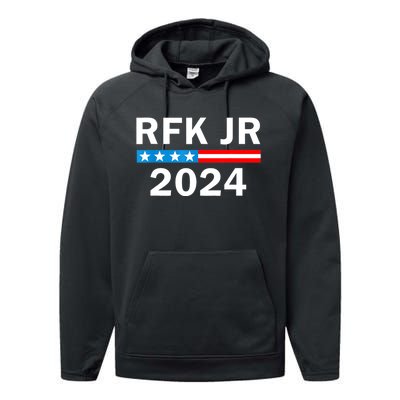 Robert Kennedy Jr. For President 2024 RFK JR 2024 Performance Fleece Hoodie