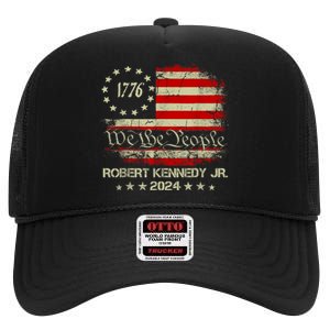 Robert Kennedy Jr. For President 2024 RFK JR 2024 High Crown Mesh Back Trucker Hat