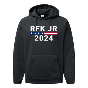 Robert Kennedy Jr. 2024 President Rfk Jr 2024 Kennedy 2024 Performance Fleece Hoodie