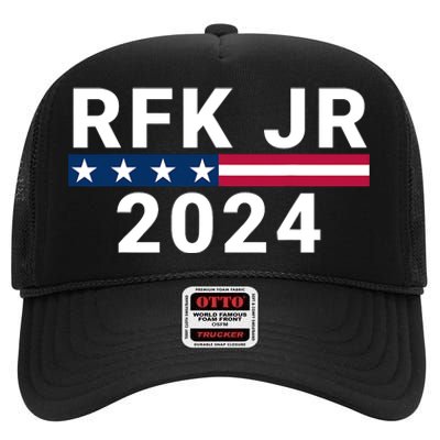 Robert Kennedy Jr. 2024 President Rfk Jr 2024 Kennedy 2024 High Crown Mesh Back Trucker Hat