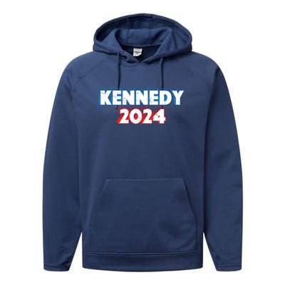 Robert Kennedy Jr 2024 Election Kennedy For President Performance Fleece Hoodie