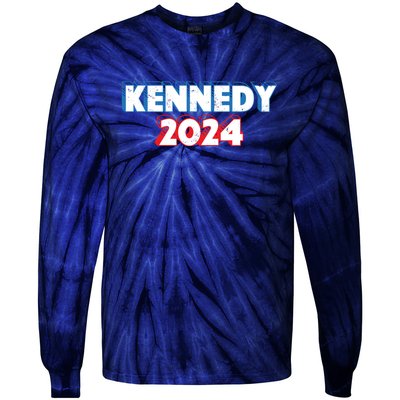 Robert Kennedy Jr 2024 Election Kennedy For President Tie-Dye Long Sleeve Shirt