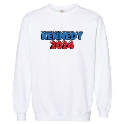 Robert Kennedy Jr 2024 Election Kennedy For President Garment-Dyed Sweatshirt