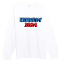 Robert Kennedy Jr 2024 Election Kennedy For President Premium Crewneck Sweatshirt