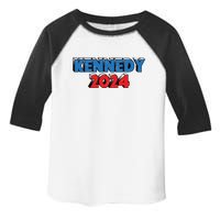 Robert Kennedy Jr 2024 Election Kennedy For President Toddler Fine Jersey T-Shirt