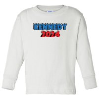 Robert Kennedy Jr 2024 Election Kennedy For President Toddler Long Sleeve Shirt