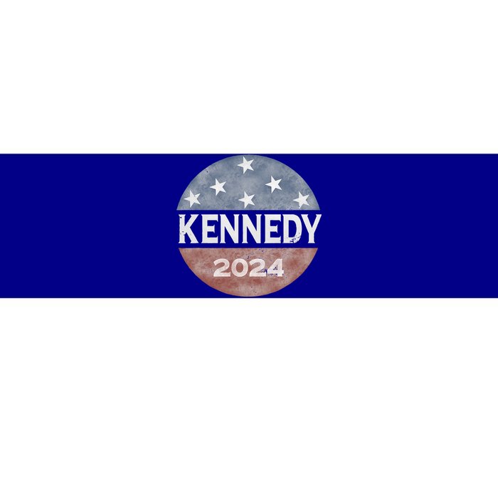 Robert Kennedy Jr 2024 President Vintage USA Flag Bumper Sticker