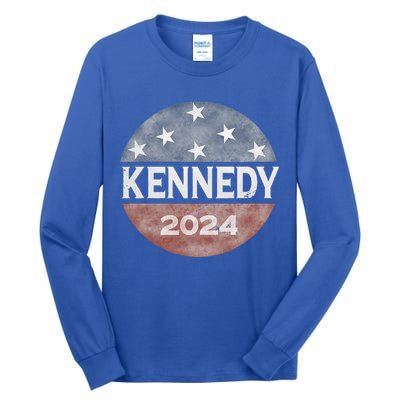 Robert Kennedy Jr 2024 President Vintage USA Flag Tall Long Sleeve T-Shirt