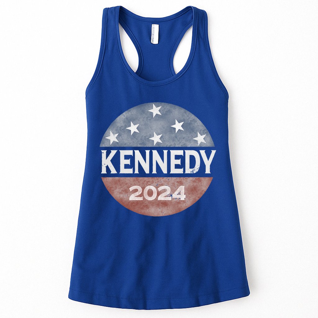 Robert Kennedy Jr 2024 President Vintage USA Flag Womens Tank Top