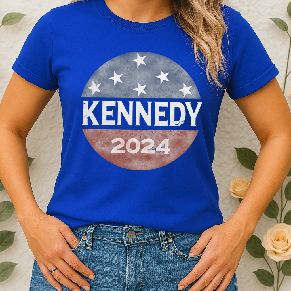 Robert Kennedy Jr 2024 President Vintage USA Flag Womens T-Shirt