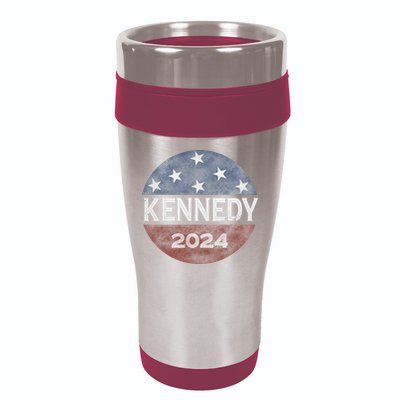 Robert Kennedy Jr 2024 President Vintage USA Flag 16oz Travel Tumbler