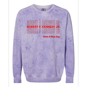 Robert Kennedy Jr. For President 2024, RFK JR 2024 Bobby Colorblast Crewneck Sweatshirt