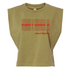 Robert Kennedy Jr. For President 2024, RFK JR 2024 Bobby Garment-Dyed Women's Muscle Tee