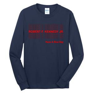 Robert Kennedy Jr. For President 2024, RFK JR 2024 Bobby Tall Long Sleeve T-Shirt