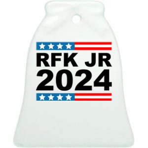 Robert Kennedy Jr. For President 2024, RFK JR 2024 Ceramic Bell Ornament