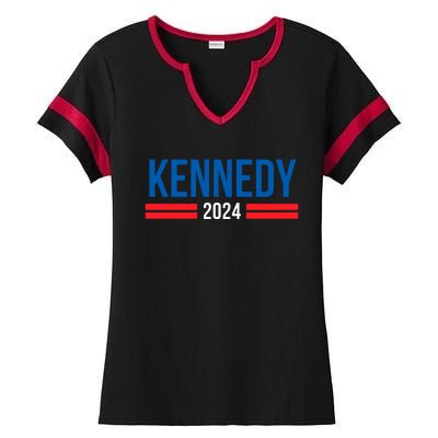 Robert Kennedy Jr. 2024 President Elect Kennedy 2024 Ladies Halftime Notch Neck Tee