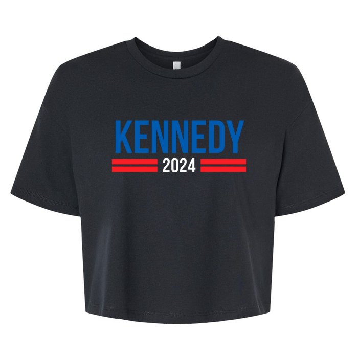 Robert Kennedy Jr. 2024 President Elect Kennedy 2024 Bella+Canvas Jersey Crop Tee