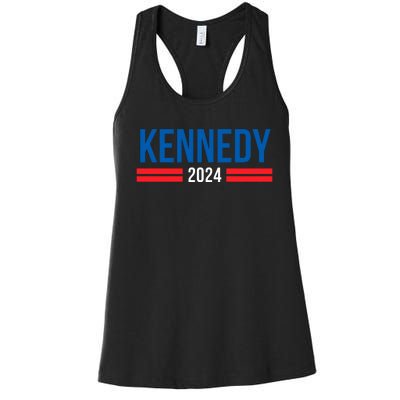 Robert Kennedy Jr. 2024 President Elect Kennedy 2024 Women's Racerback Tank