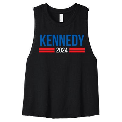 Robert Kennedy Jr. 2024 President Elect Kennedy 2024 Women's Racerback Cropped Tank