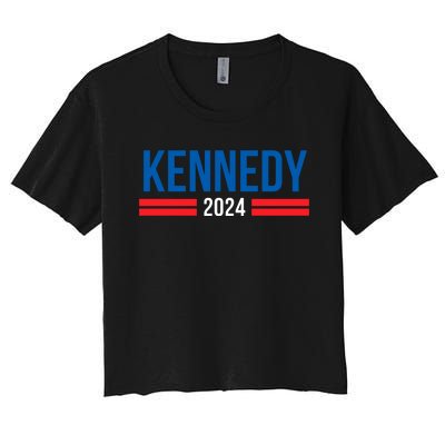 Robert Kennedy Jr. 2024 President Elect Kennedy 2024 Women's Crop Top Tee