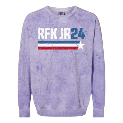 Robert Kennedy Jr. For President 2024 Rfk Jr 2024 Colorblast Crewneck Sweatshirt