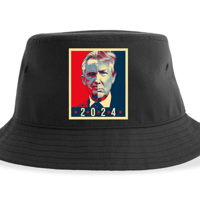 Robert Kennedy Jr Rfk Jr For Trump Unity President 2024 Sustainable Bucket Hat