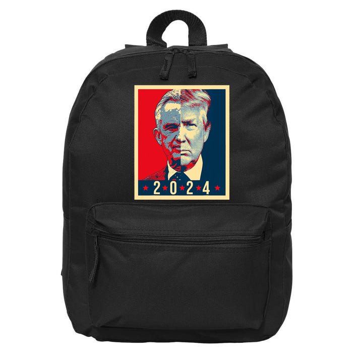 Robert Kennedy Jr Rfk Jr For Trump Unity President 2024 16 in Basic Backpack