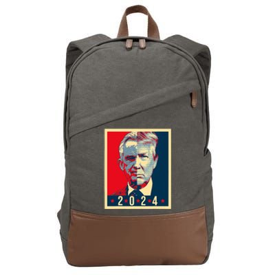 Robert Kennedy Jr Rfk Jr For Trump Unity President 2024 Cotton Canvas Backpack