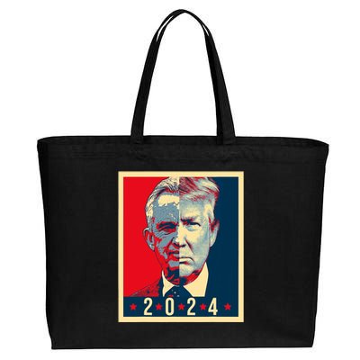 Robert Kennedy Jr Rfk Jr For Trump Unity President 2024 Cotton Canvas Jumbo Tote