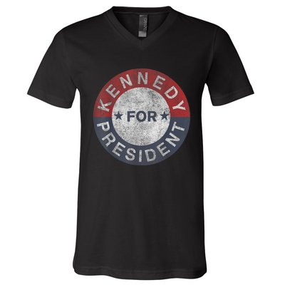 Robert Kennedy Jr. For President 2024 Presidential Election V-Neck T-Shirt