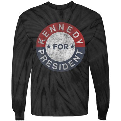 Robert Kennedy Jr. For President 2024 Presidential Election Tie-Dye Long Sleeve Shirt