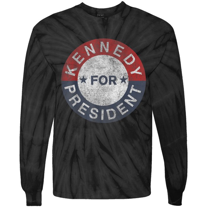 Robert Kennedy Jr. For President 2024 Presidential Election Tie-Dye Long Sleeve Shirt