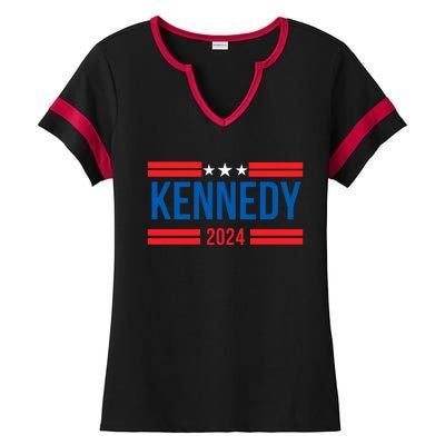 Robert Kennedy Jr. 2024 Presidential Election Kennedy 2024 Ladies Halftime Notch Neck Tee