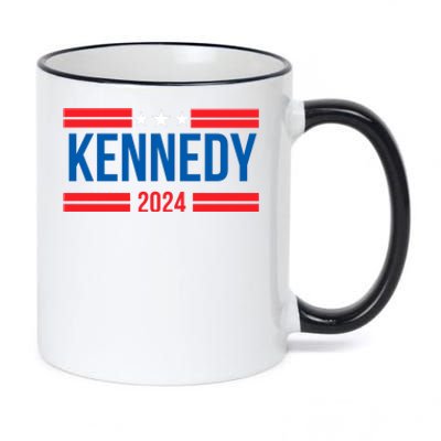 Robert Kennedy Jr. 2024 Presidential Election Kennedy 2024 11oz Black Color Changing Mug