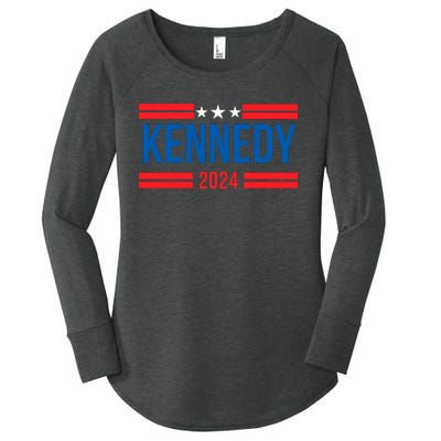 Robert Kennedy Jr. 2024 Presidential Election Kennedy 2024 Women's Perfect Tri Tunic Long Sleeve Shirt