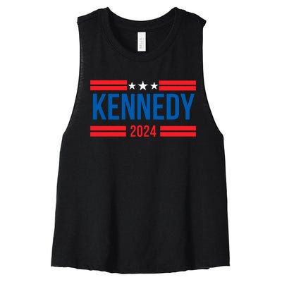 Robert Kennedy Jr. 2024 Presidential Election Kennedy 2024 Women's Racerback Cropped Tank