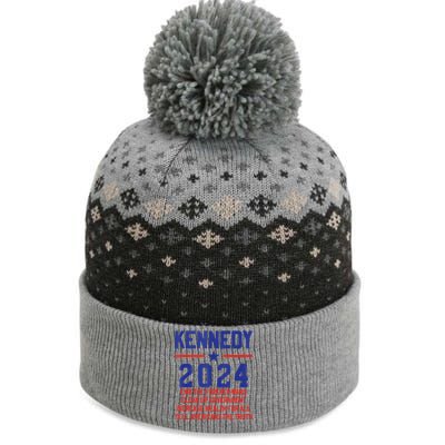 Robert Kennedy Jr. Rfk Jr 2024 For President Priorities The Baniff Cuffed Pom Beanie