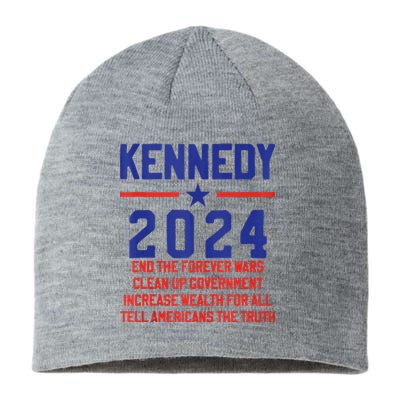 Robert Kennedy Jr. Rfk Jr 2024 For President Priorities Sustainable Beanie