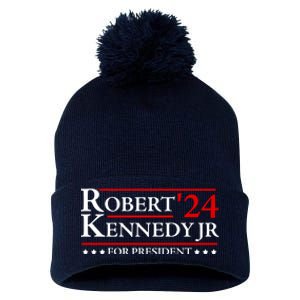 Robert Kennedy Jr For President 2024 Pom Pom 12in Knit Beanie