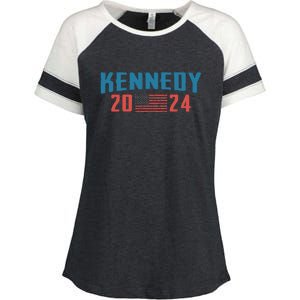 Robert Kennedy Jr 2024 Presidential Enza Ladies Jersey Colorblock Tee