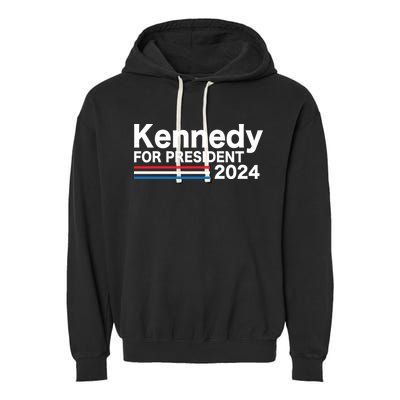 Robert Kennedy Jr For President 2024 Election Garment-Dyed Fleece Hoodie