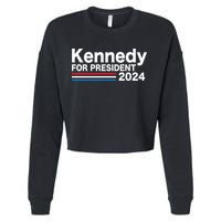 Robert Kennedy Jr For President 2024 Election Cropped Pullover Crew