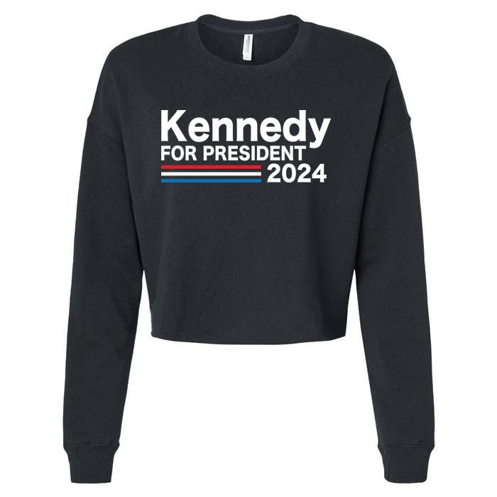 Robert Kennedy Jr For President 2024 Election Cropped Pullover Crew