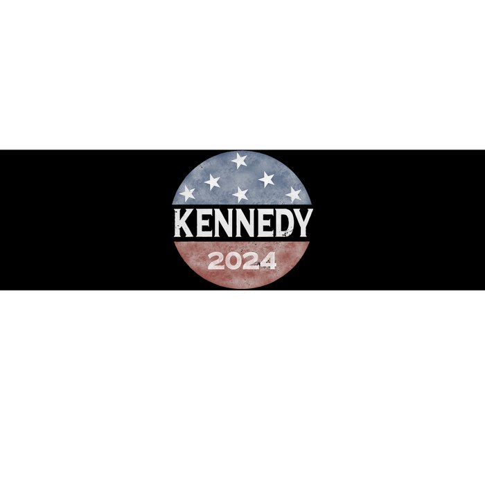 Robert Kennedy Jr 2024 President Vintage Button USA Flag Bumper Sticker