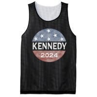 Robert Kennedy Jr 2024 President Vintage Button USA Flag Mesh Reversible Basketball Jersey Tank