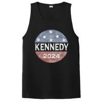 Robert Kennedy Jr 2024 President Vintage Button USA Flag PosiCharge Competitor Tank