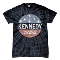 Robert Kennedy Jr 2024 President Vintage Button USA Flag Tie-Dye T-Shirt