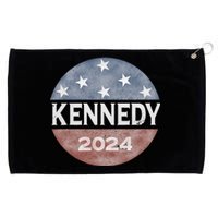 Robert Kennedy Jr 2024 President Vintage Button USA Flag Grommeted Golf Towel