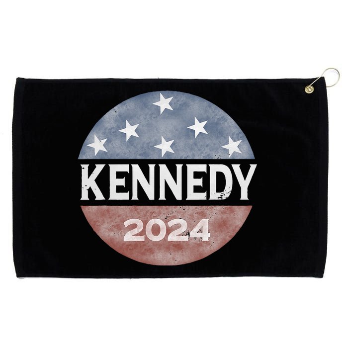 Robert Kennedy Jr 2024 President Vintage Button USA Flag Grommeted Golf Towel