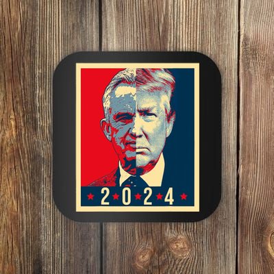 Robert Kennedy Jr Rfk Jr For Trump Unity President 2024 Coaster